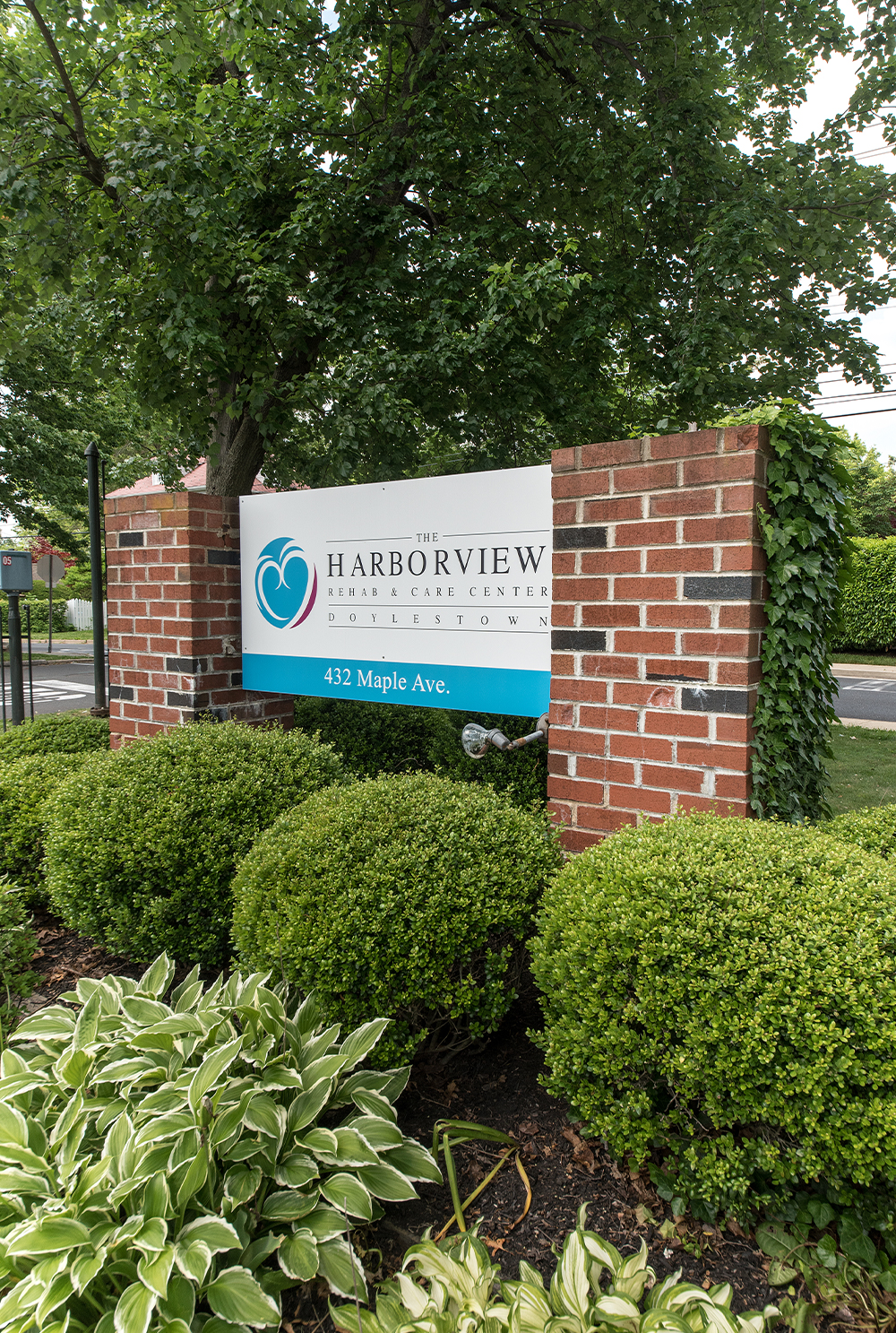 Front Sign - Harborview Doylestown Rehabe & Care Center